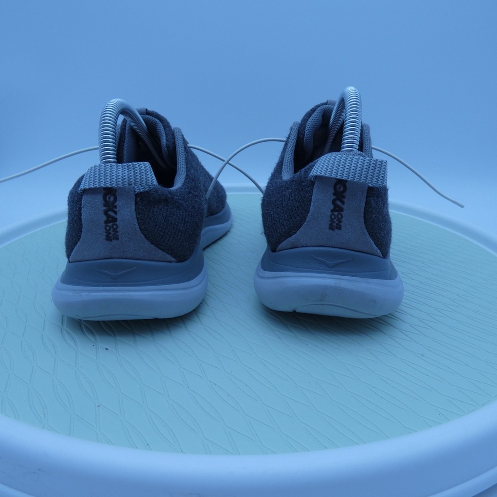 Hoka One One Hupana Flow Wool 1107649-DSWD Women 8.5D Running Shoes Gray Sneaker - Picture 4 of 9